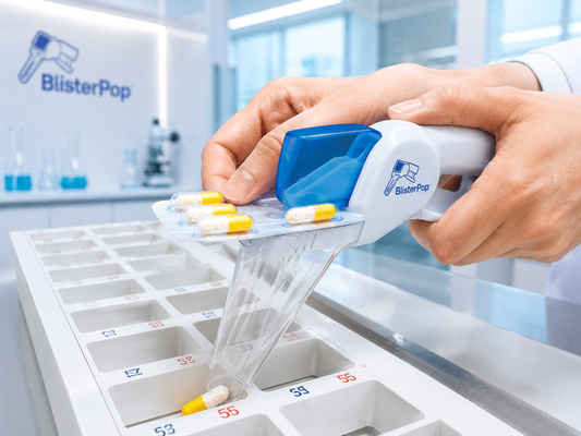 BlisterPop – Estrattore di compresse e capsule dai blister